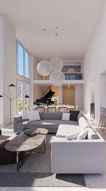Flamingo Point - Miami, FL -Interior of penthouse