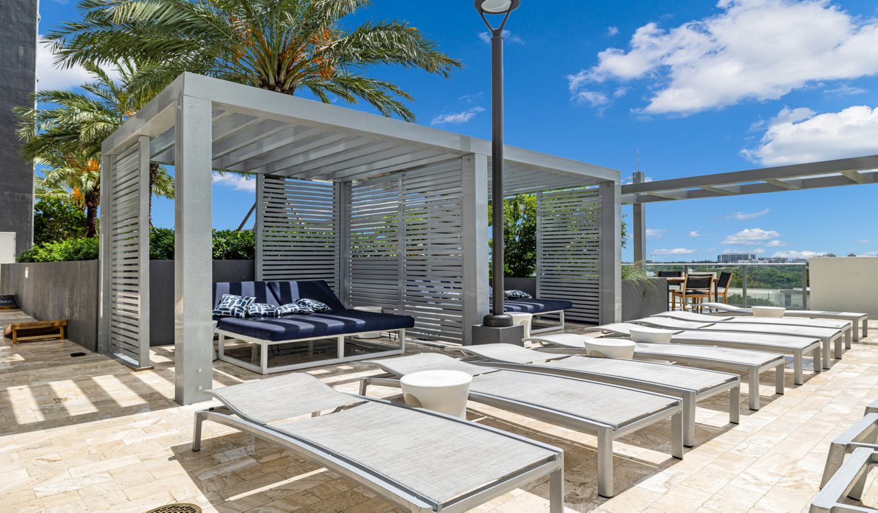 The District at Flagler Village - Fort Lauderdale, FL - cabanas