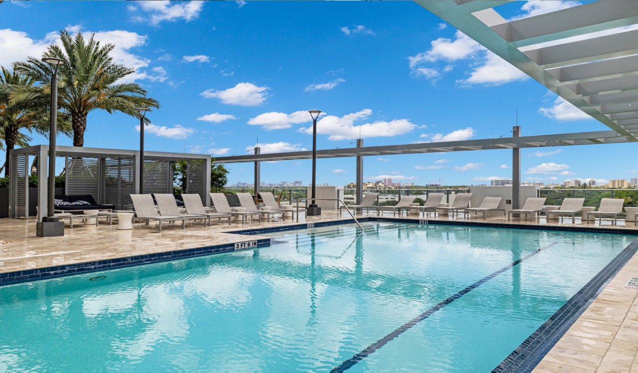 The District at Flagler Village - Fort Lauderdale, FL - Swimming Pool Deck