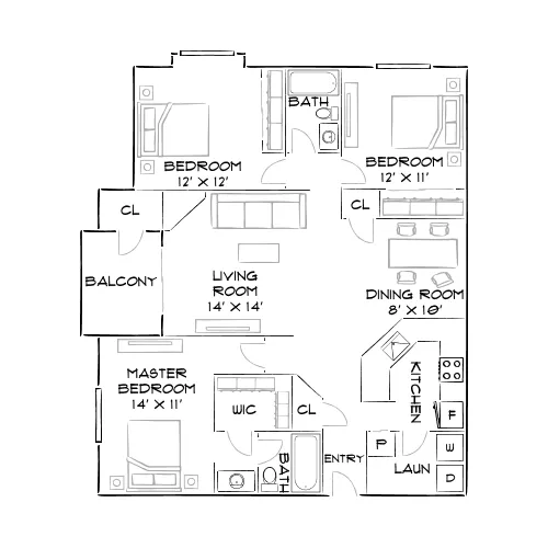Slate Creek - Roseville, CA - Diagram