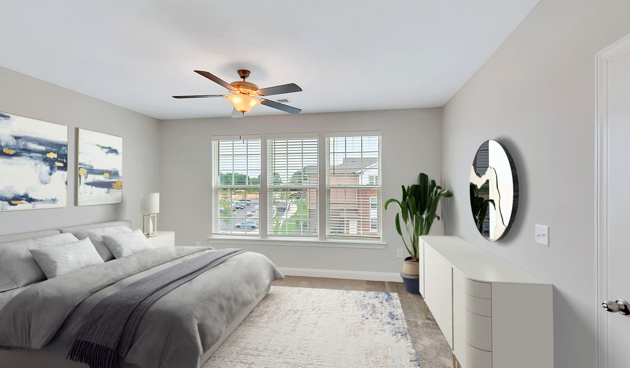 Sunnybrook Residences - Raleigh, NC - Bedroom