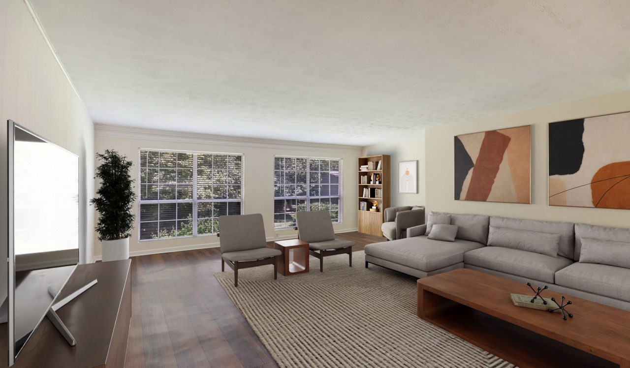 Peachtree Park - Atlanta, GA - Living Room