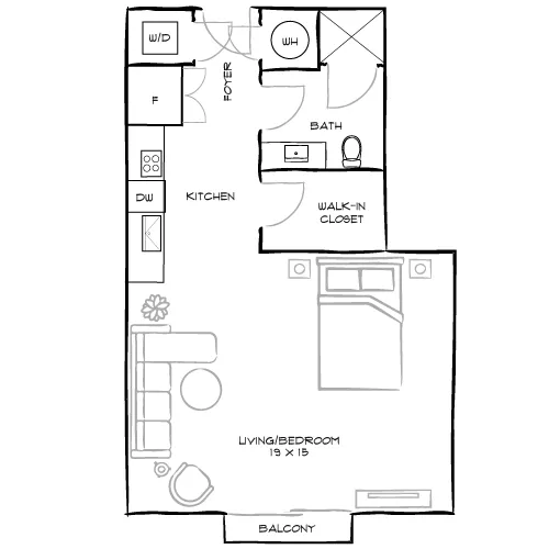 Reserve at Coconut Point - Estero, FL - Design EA Floor Plan Diagram