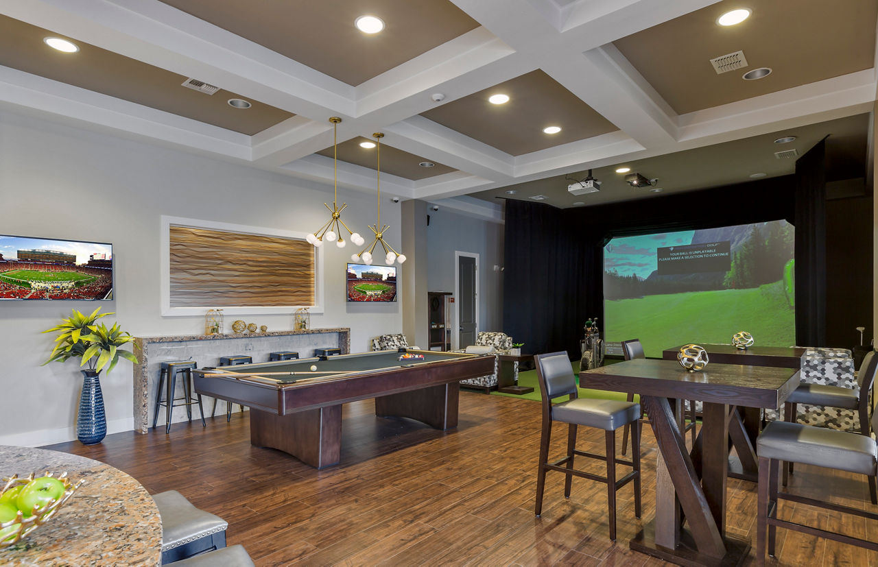 Game room at Sands Parc