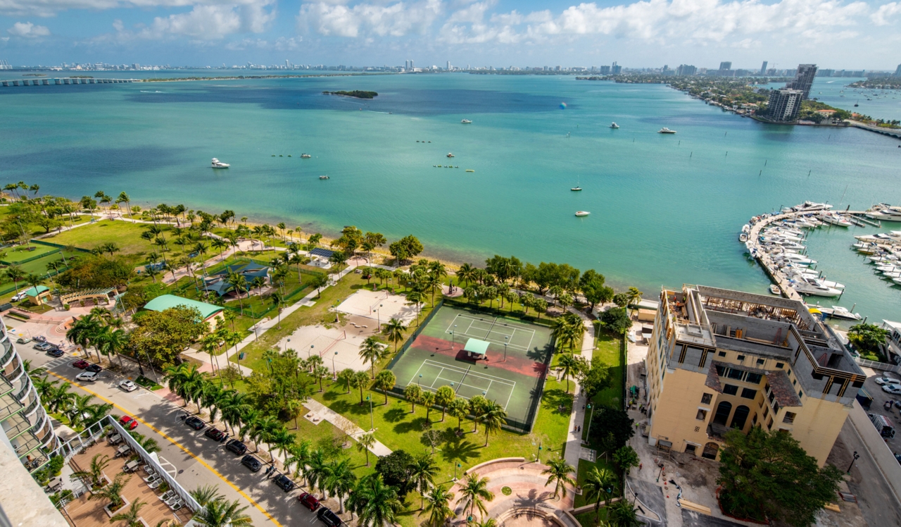 The Watermarc at Biscayne Bay - Miami, FL - Aerial View