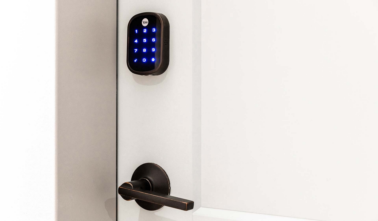 The Fremont Residences - Aurora, CO - smart home tech.Every home at The Fremont is secured with high-grade door locks including keyless entry and high-level encryption. Only you and whom you choose can get in.