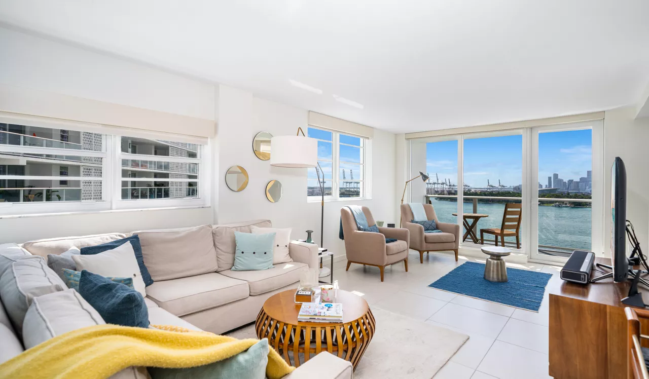 Southgate Towers - Miami, FL - Living Room