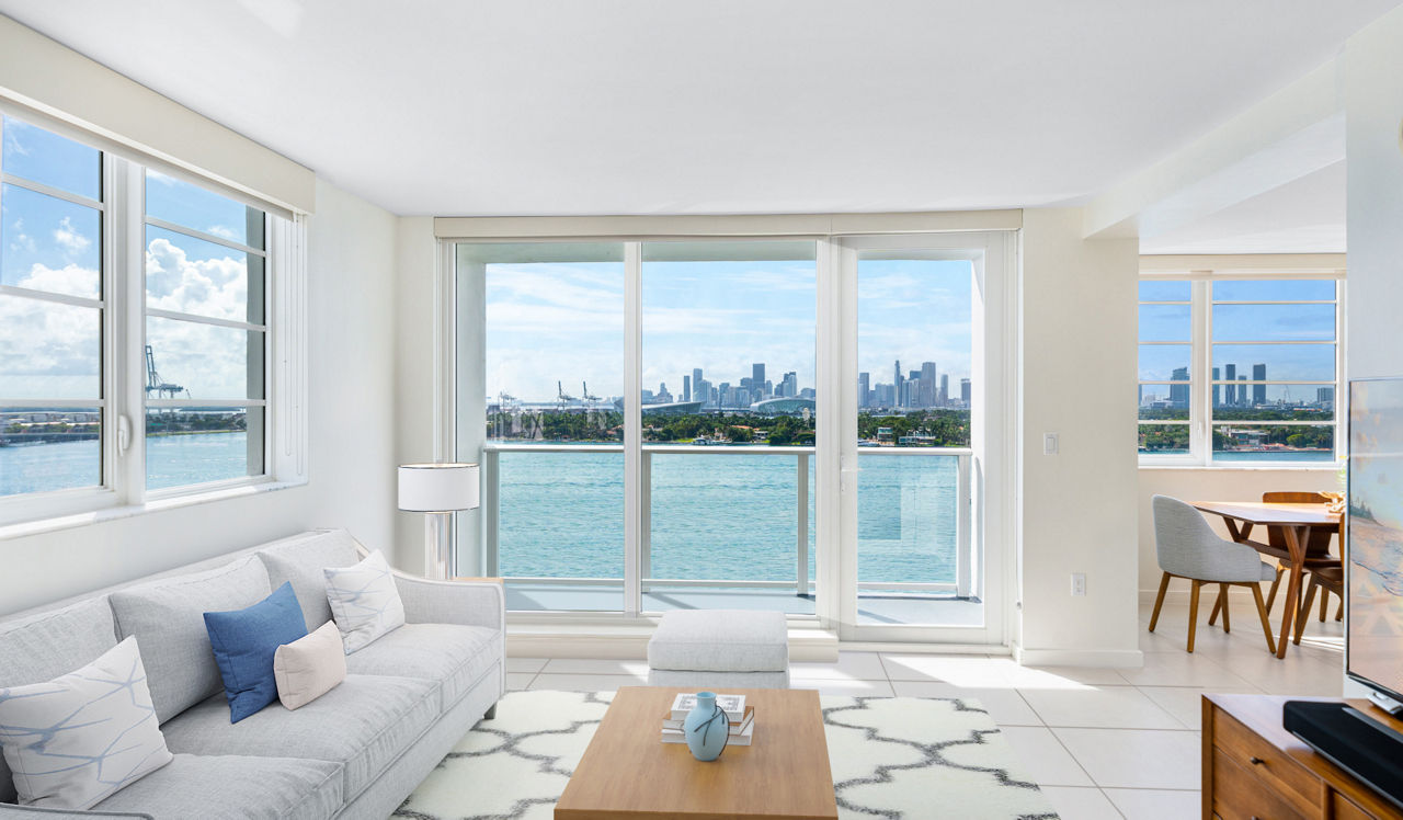 Southgate Towers - Miami, FL - Living Room