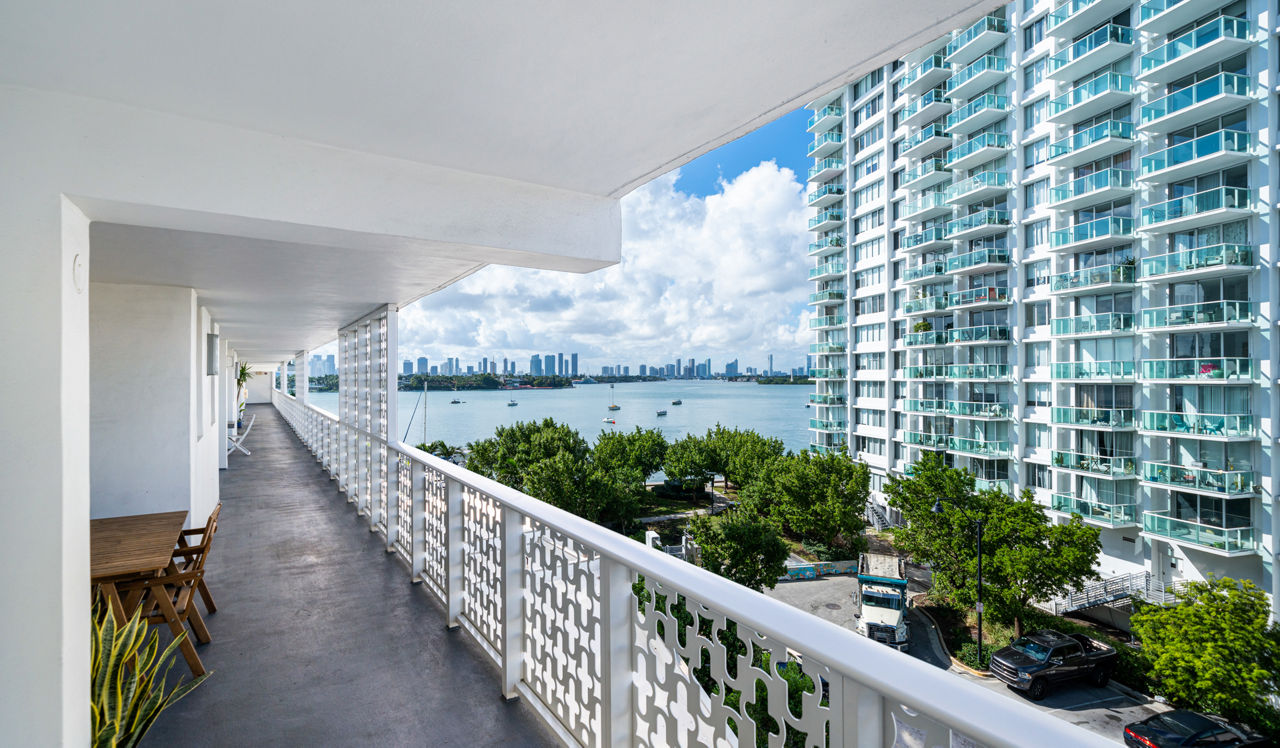 Southgate Towers - Miami, FL - balcony with a view
