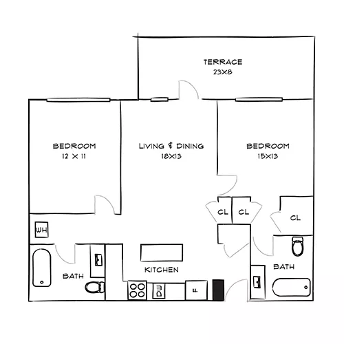 Prism Spectrum 2F Floor Plan