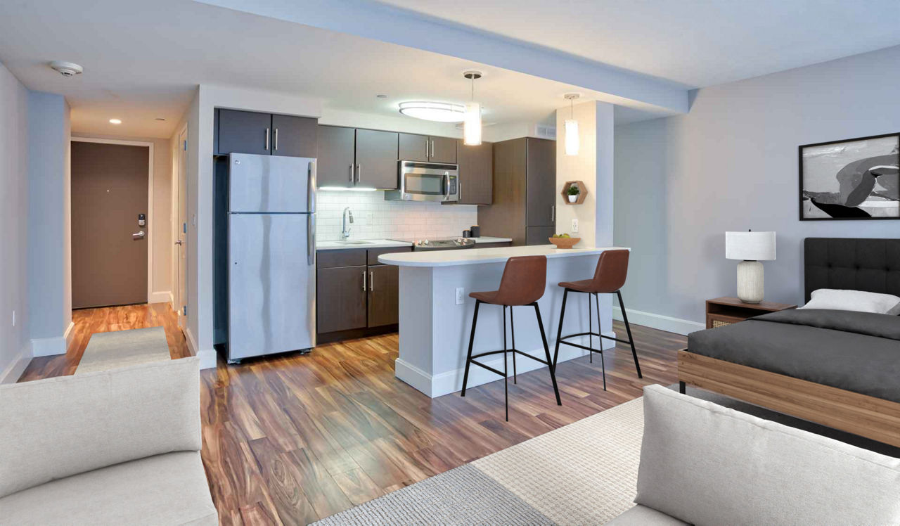 The Sterling - Philadelphia, PA - Living Area