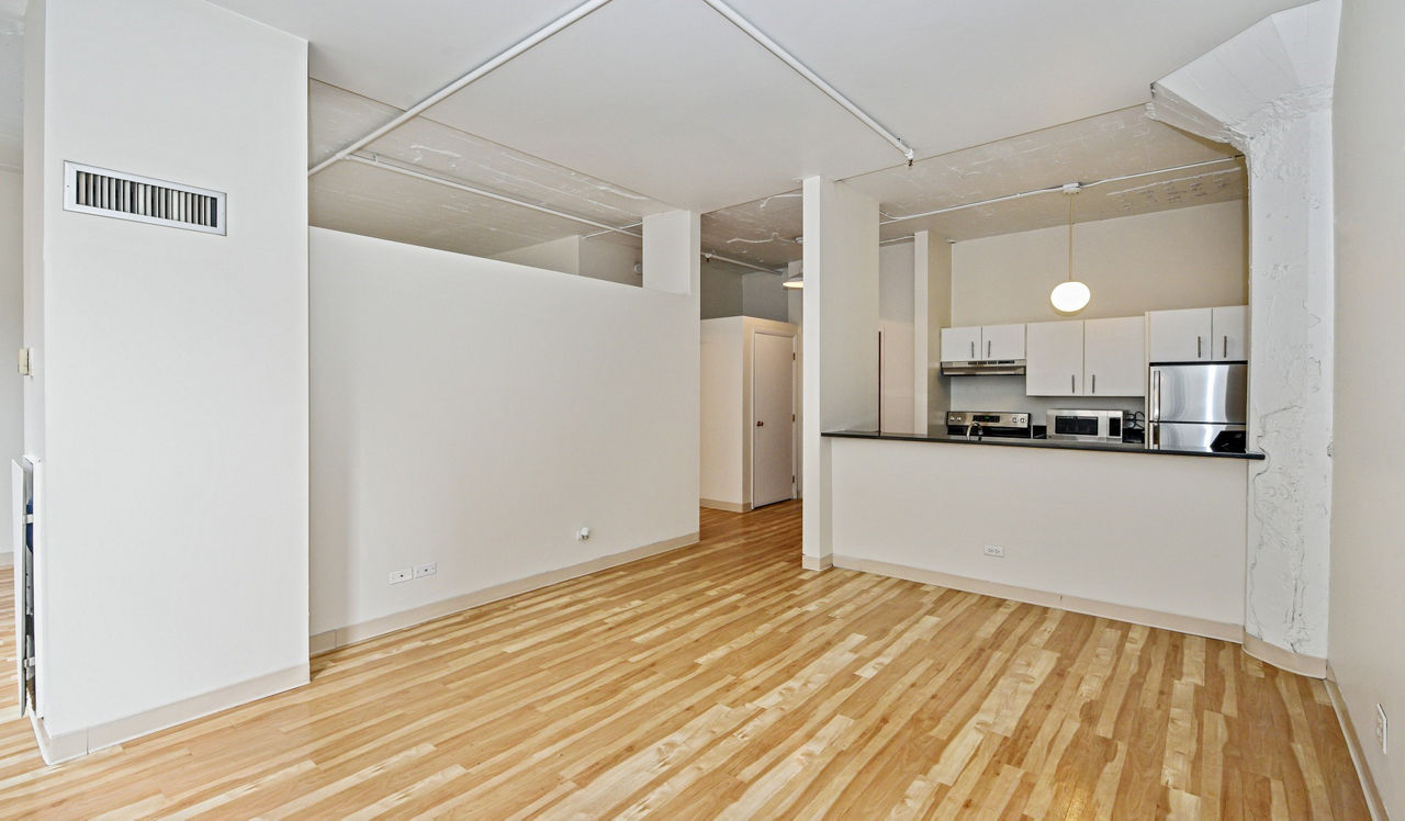 Bank and Boston Lofts - Denver, CO - Living Room