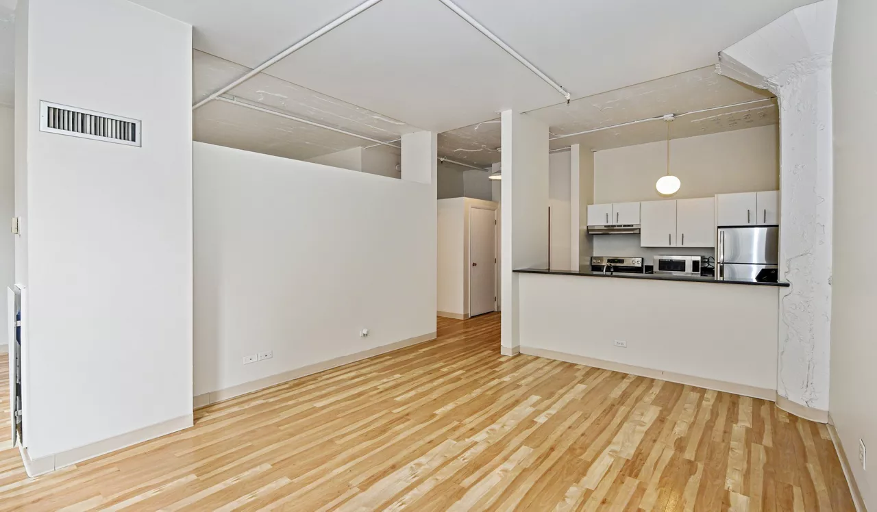 Bank and Boston Lofts - Denver, CO - Living Room