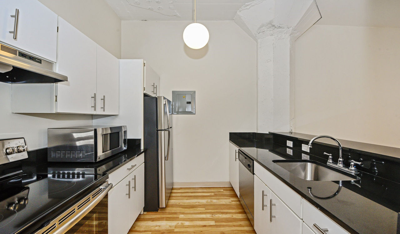 Bank and Boston Lofts - Denver, CO - Kitchen