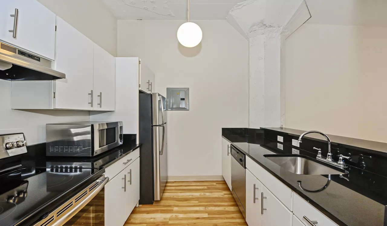 Bank and Boston Lofts - Denver, CO - Kitchen
