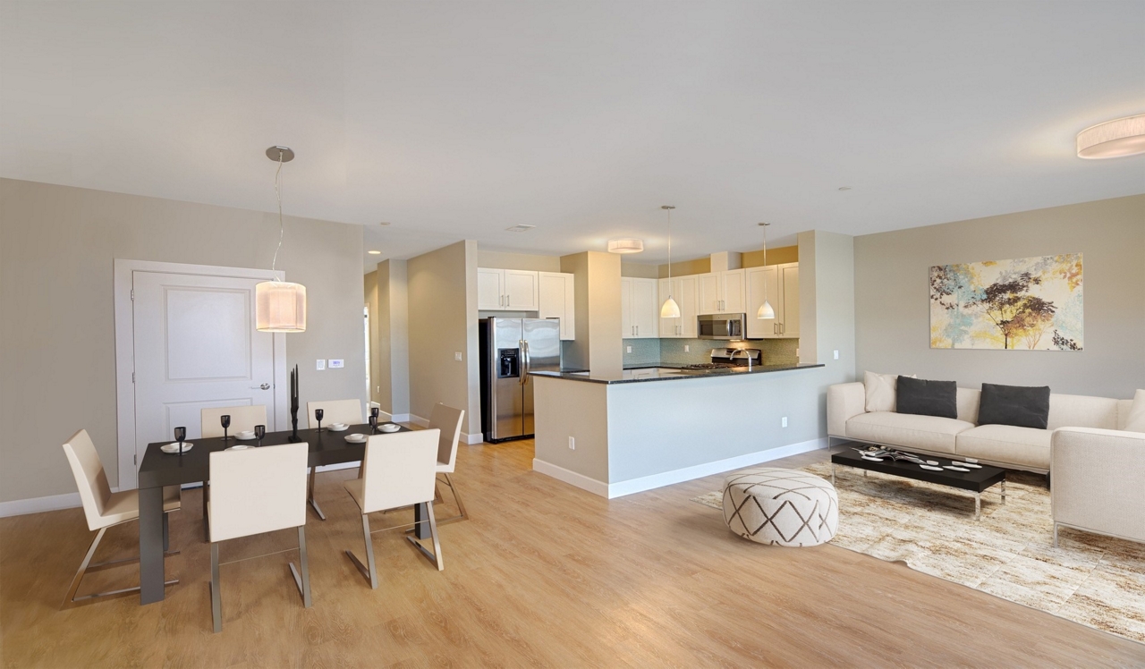 Axiom Apartments - Cambridge, MA - Interior Living Room