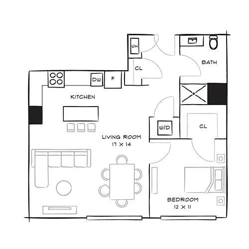 2D Diagram Furnished