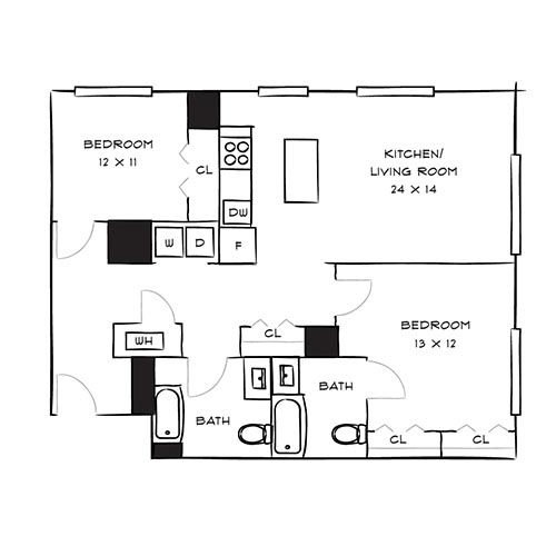 Prism Spectrum 2C Floor Plan