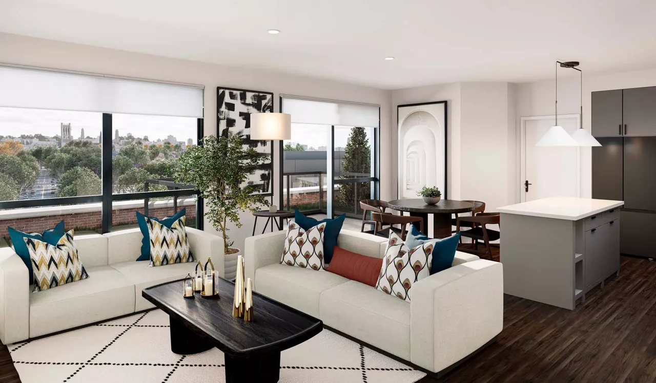 Upton Place - Washington DC - Floor plan interior