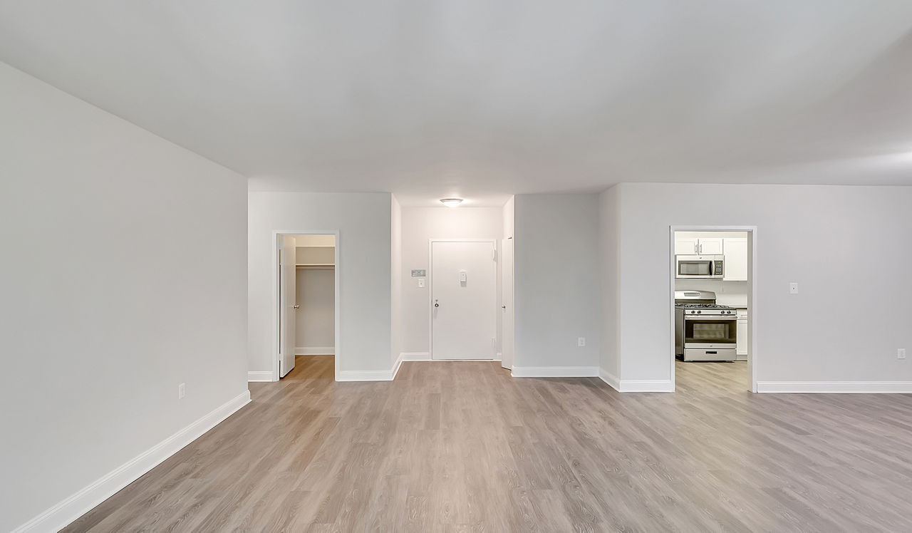 Willard Towers - Chevy Chase, MD - Living Room and Kitchen