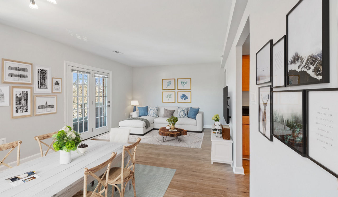 Vaughan Place - Washington, DC - Living Room