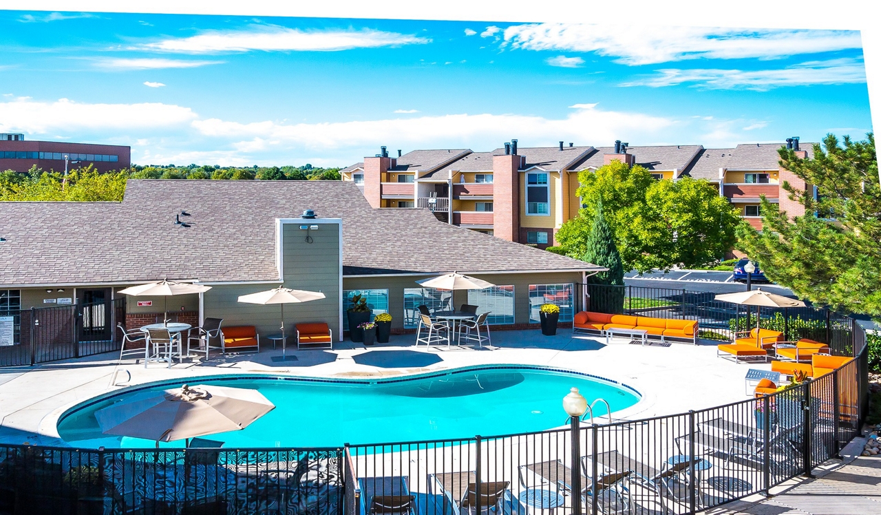 Verona - Littleton, CO - Aerial View Pool
