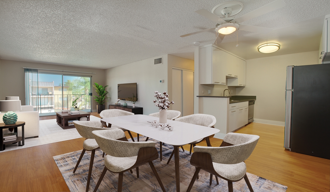 Villas of Pasadena Apartment Homes -Pasadena, CA -  Kitchen Interior