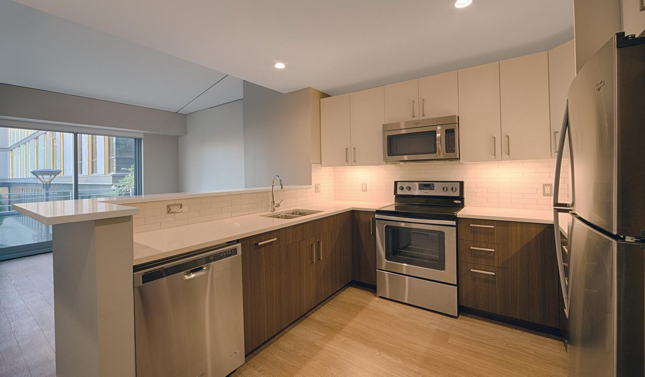Vivo Apartments - Cambridge, MA - Interior Kitchen