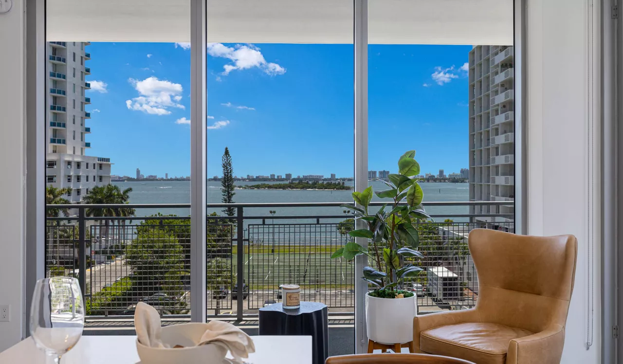 The Watermarc at Biscayne Bay - Miami, FL - Living Room