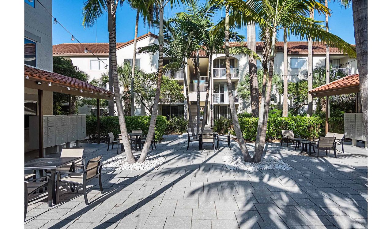 Waterways Village Courtyard