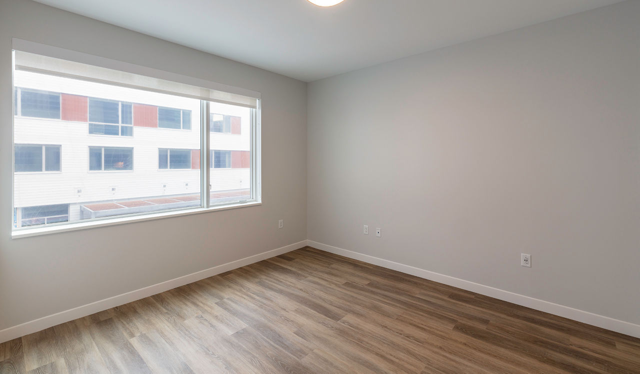 Prism Apartments - Cambridge MA - bed