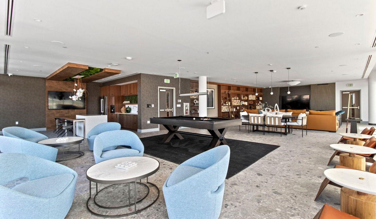 Upton Place - Apartments in Washington DC - Canopy Lounge