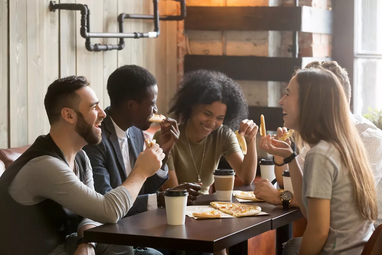 People eating 