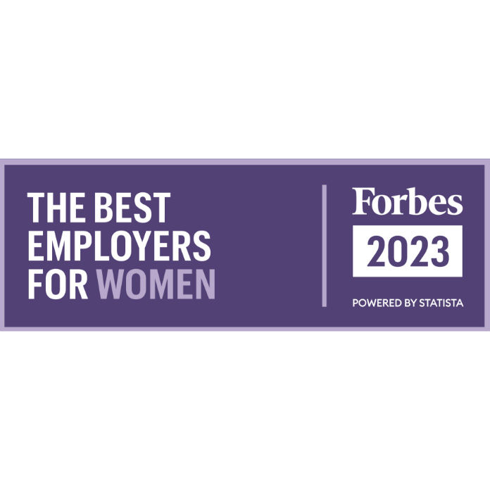 Amica has been recognized by Forbes as one of the World's Top Companies for Women in 2023