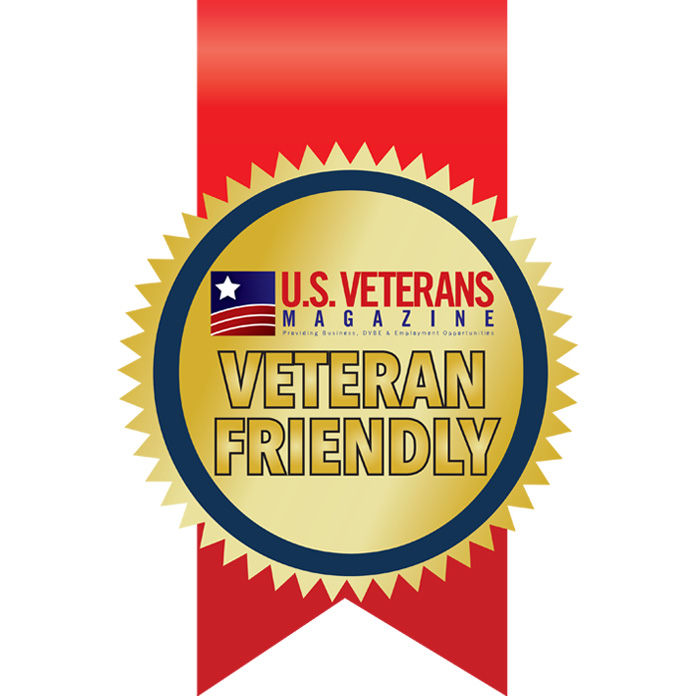 Amica was named a Top Veteran-Friendly employer by US Veterans Magazine