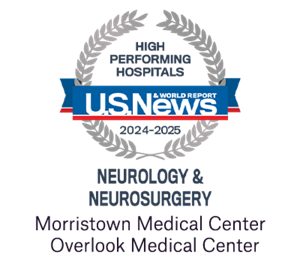 Morristown and Overlook medical centers are high performing in neurosurgery