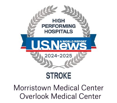 Morristown and Overlook medical centers are high performing in stroke treatment
