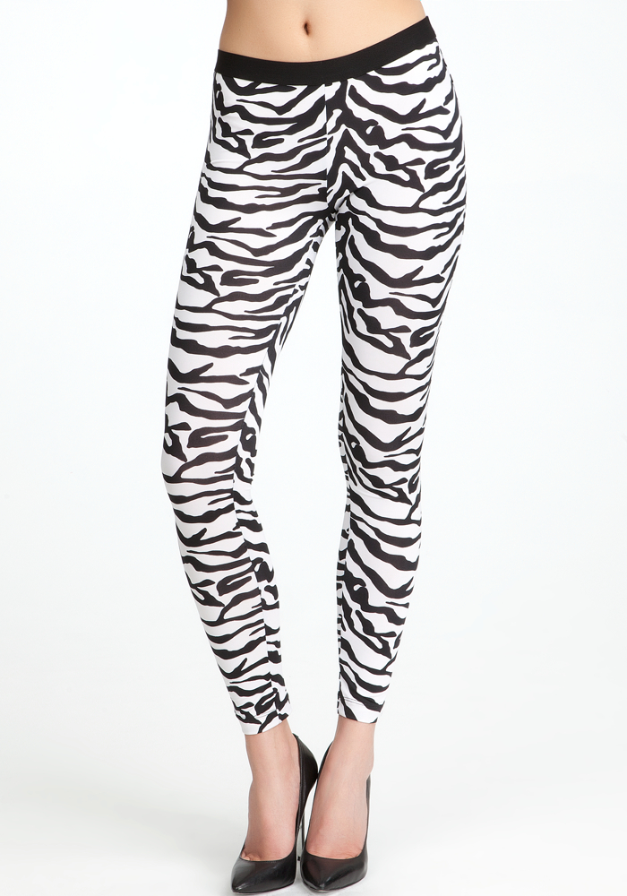 nike zebra leggings