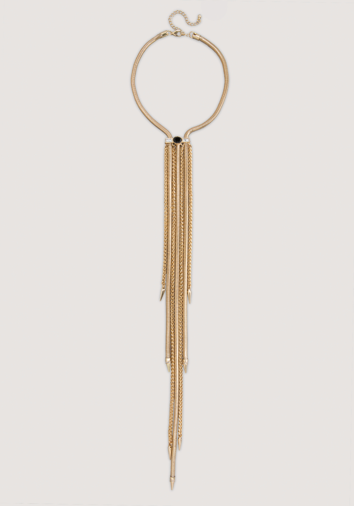 bebe Gold Multi-Chain Necklace