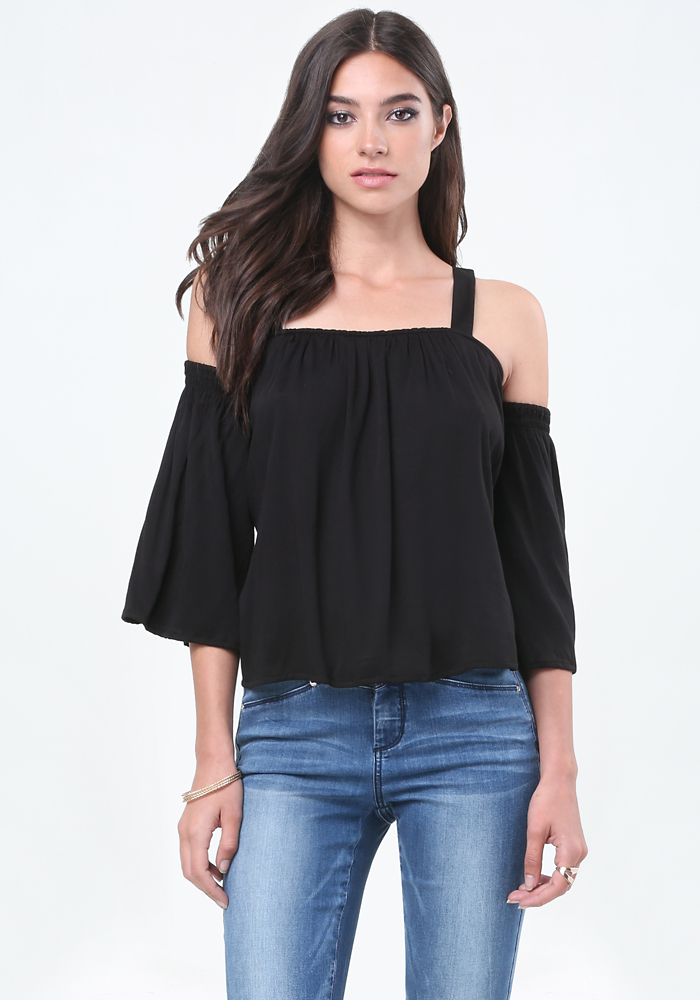 Sexy Tops & Shirts: Cold Shoulder & More | bebe