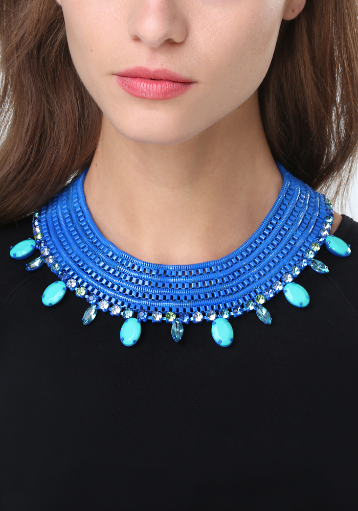 bebe Colorful Collar Necklace