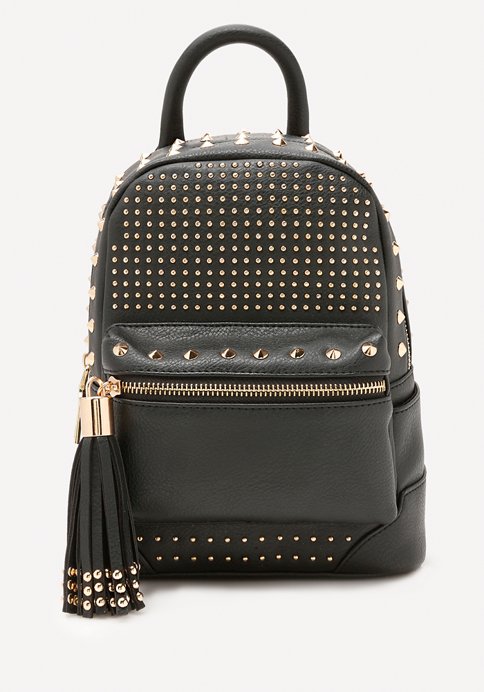 Jett Studded Mini Backpack - Handbags - All Handbags | bebe