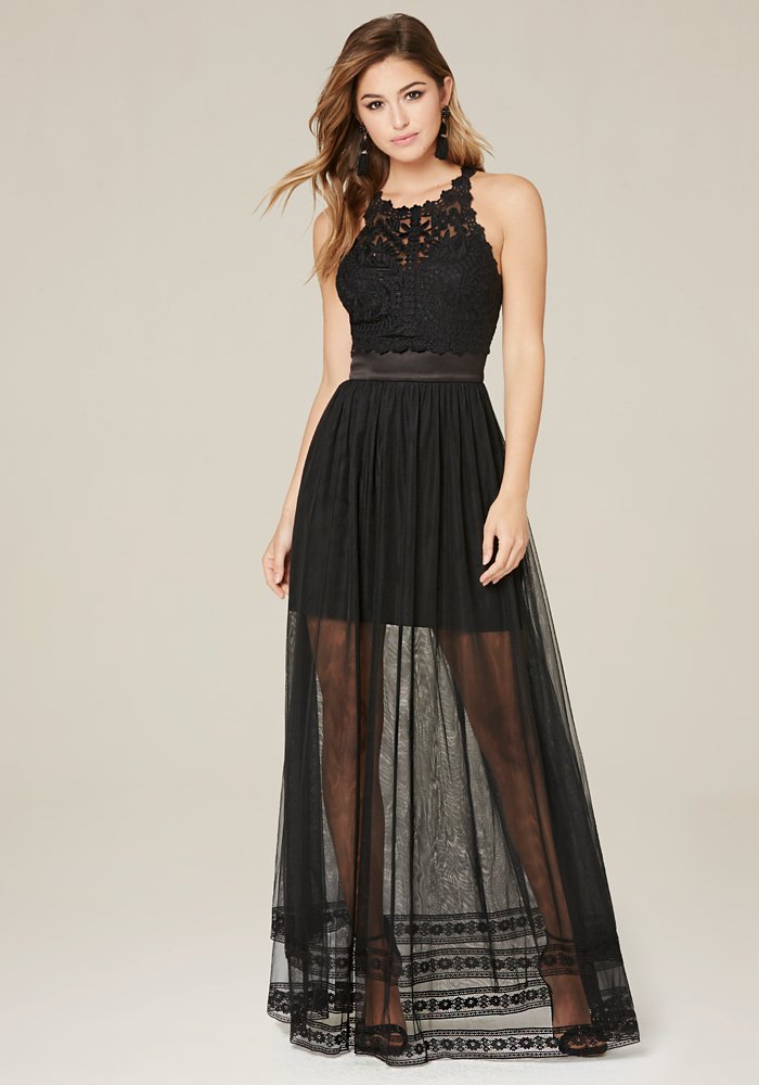 Rikki Embroidered Gown - Maxi Dresses | bebe