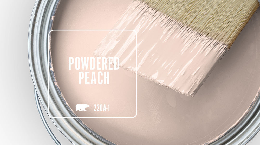 POWDERED PEACH Color