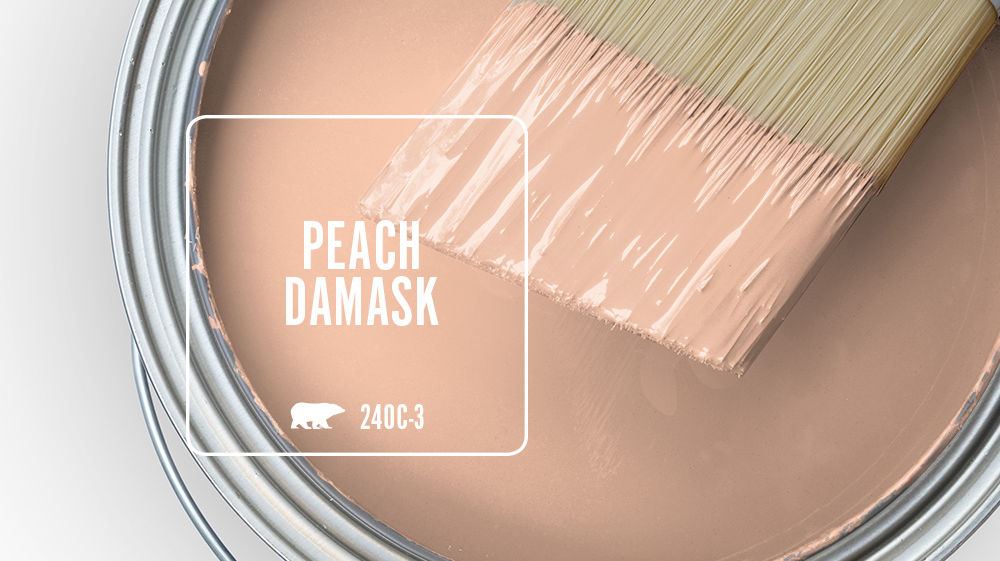 PEACH DAMASK Color for Mobile