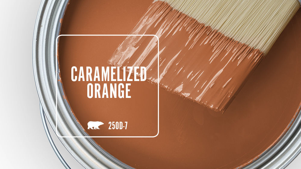 CARAMELIZED ORANGE Color for Mobile