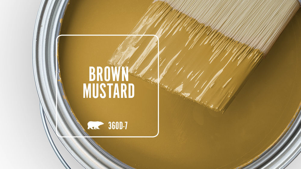 BROWN MUSTARD Color for Mobile