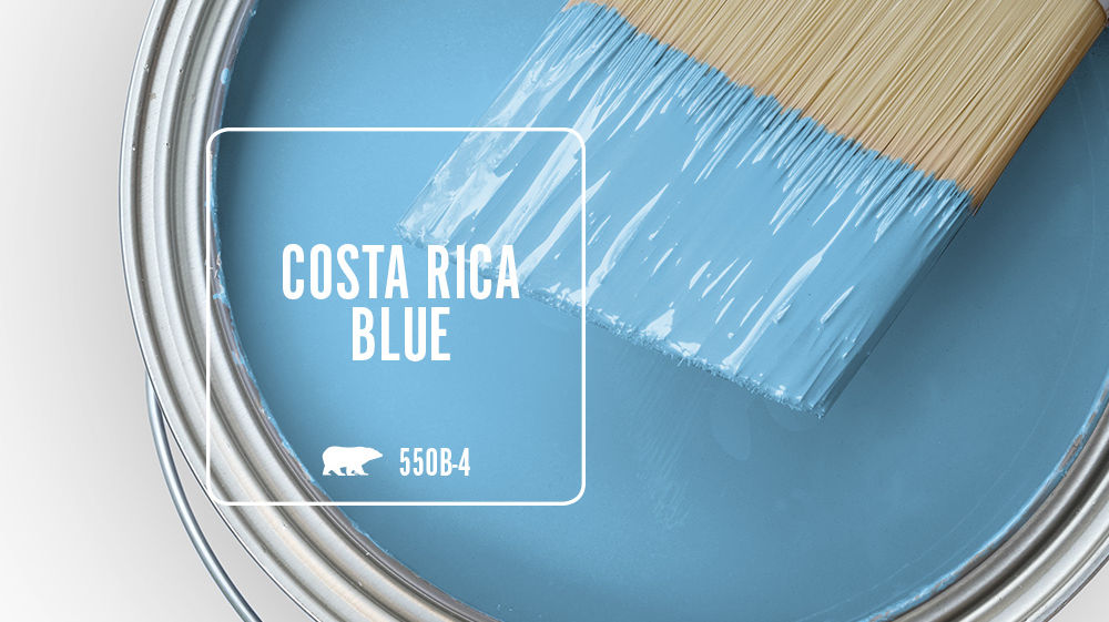 COSTA RICA BLUE Color for Mobile
