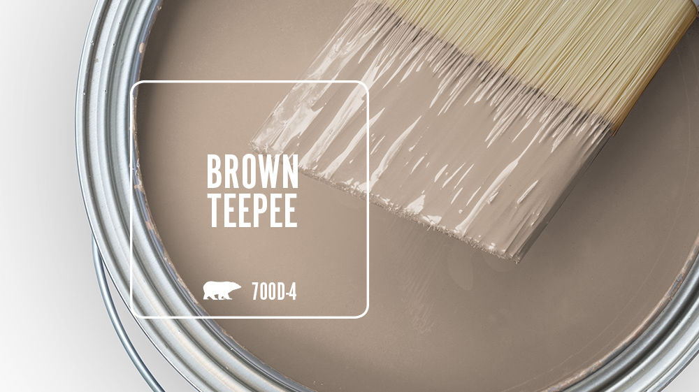 BROWN TEEPEE Color for Mobile