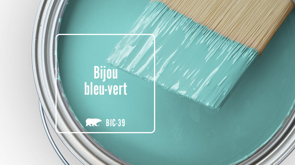 Bijou bleu-vert Color for Mobile